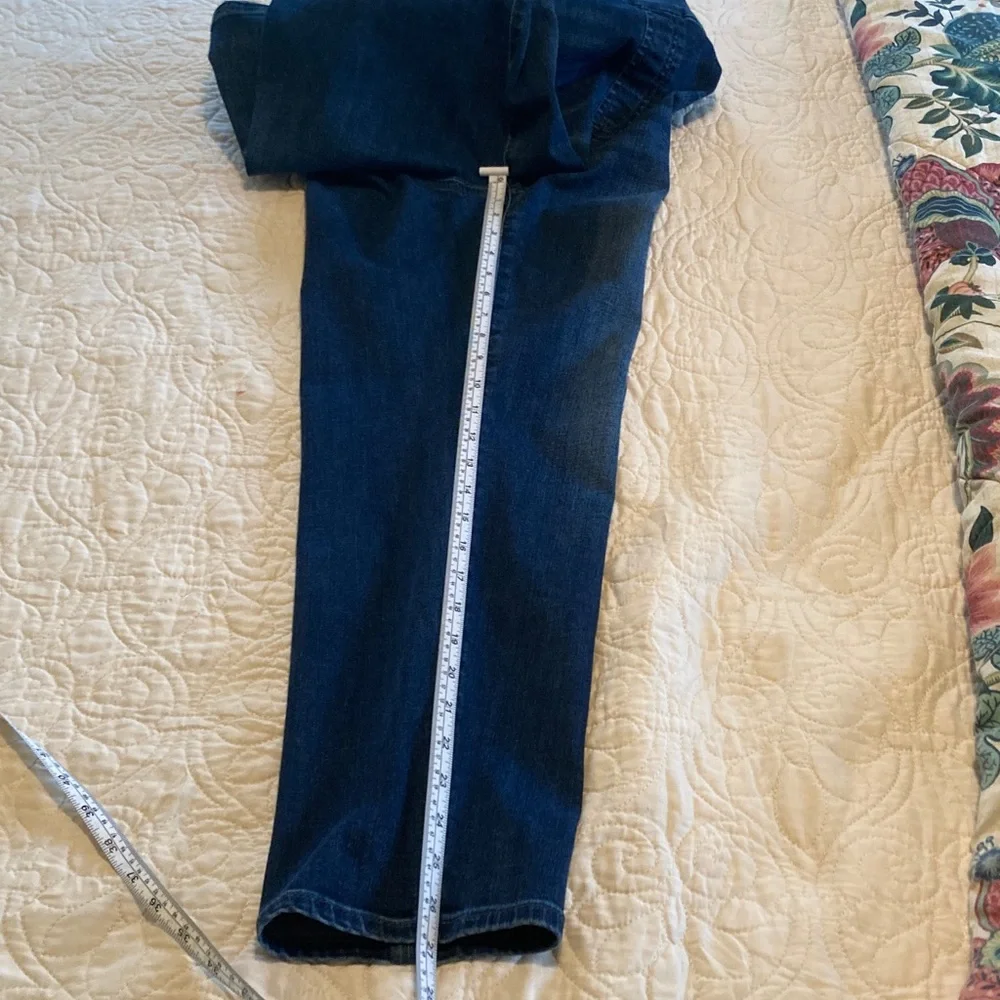 Chico's Indigo Stretch Jeggings Jeans US size 14 Chico size 2.5 Regular - Picture 6 of 9